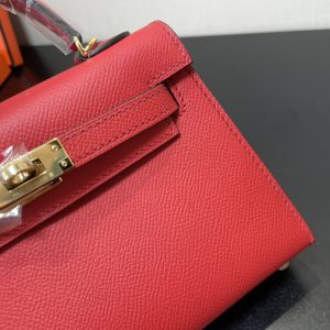 Hermes Kelly-Gold&Silver Hardware-19CM - Image 6