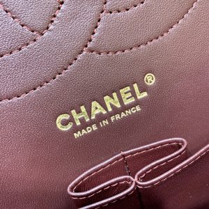 Ch@nel Flap Bag-Cavir Leather-Gold-30CM - Image 6
