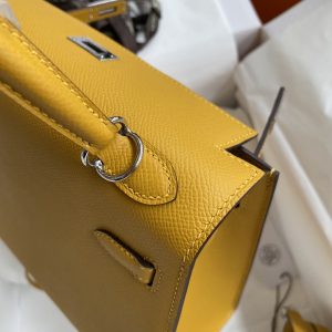 Hermes Kelly-Epsom Leather-25CM - Image 6
