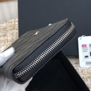 Ch@nel Wallet-Silver Hardware-19*10CM - Image 7