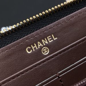 Ch@nel Wallet-Gold Hardware-19*10CM - Image 5