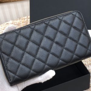 Ch@nel Wallet-Gold Hardware-19*10CM - Image 9
