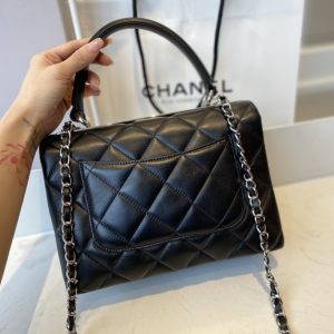 Ch@nel Trendy CC-Silver-25*17*12CM - Image 6