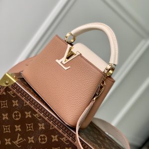 Louis Vuitton Mini Capucines Handlebag-21*14*8CM - Image 3
