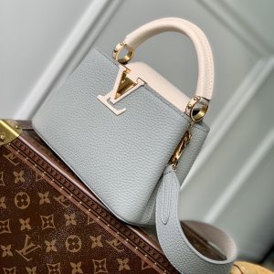 Louis Vuitton Mini Capucines Handlebag-21*14*8CM - Image 3
