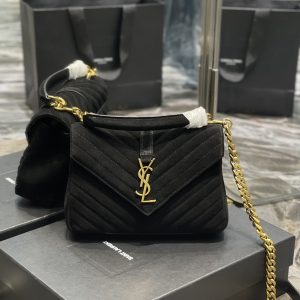 YS L Monogram College Bag-24*17*7CM