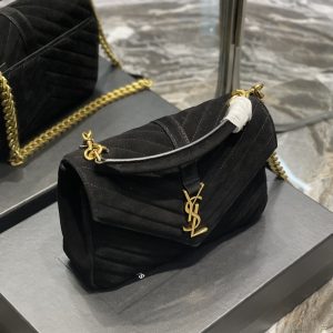 YS L Monogram College Bag-24*17*7CM - Image 5