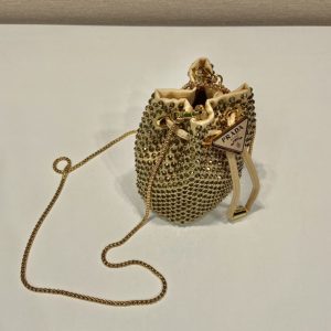 Prada Mini Bucket-1BD614 -15*13*7CM - Image 5