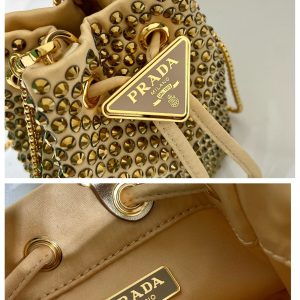 Prada Mini Bucket-1BD614 -15*13*7CM - Image 9