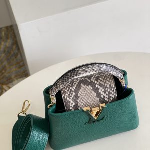 Louis Vuitton Mini Capucines Handlebag-21*14*8CM - Image 3