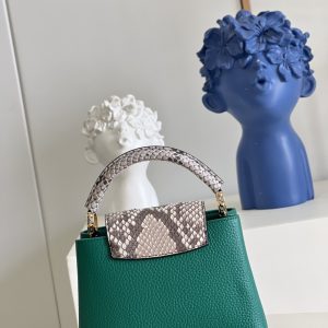 Louis Vuitton Mini Capucines Handlebag-21*14*8CM - Image 5