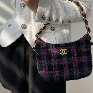 Ch@nel Hobo Handbags-24*17.5*6CM - Image 10