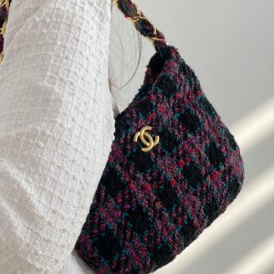 Ch@nel Hobo Handbags-24*17.5*6CM - Image 14