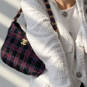 Ch@nel Hobo Handbags-24*17.5*6CM - Image 15