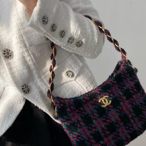 Ch@nel Hobo Handbags-24*17.5*6CM - Image 17