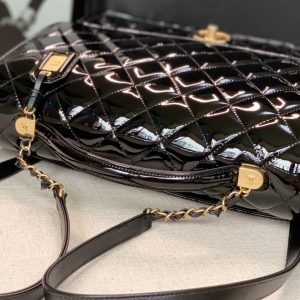 Ch@nel Patent Leather Briefcaseg-31.5*31*9CM - Image 3