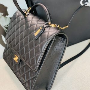 Ch@nel Caviar Leather Briefcaseg-31.5*31*9CM - Image 3