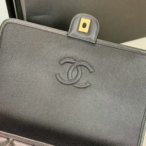 Ch@nel Caviar Leather Briefcaseg-31.5*31*9CM - Image 8