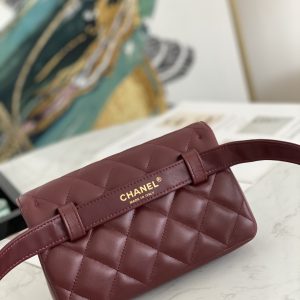 Ch@nel Waist Bag-18*3.5*12CM - Image 5