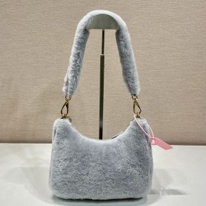 Prada System Hobo Bag-23*17*8CM - Image 3
