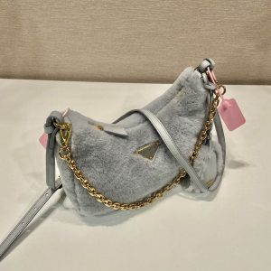 Prada System Hobo Bag-23*17*8CM - Image 4