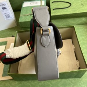Gucci 1955 Horsebit Shoulder Bag-30*21*7.5CM - Image 4