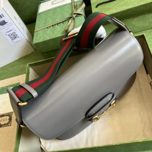 Gucci 1955 Horsebit Shoulder Bag-30*21*7.5CM - Image 6