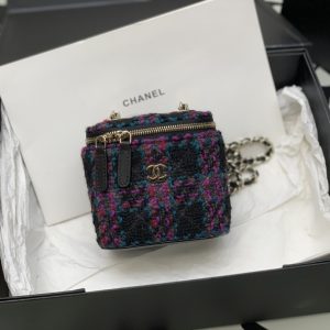 Ch@nel Mini Cosmetic Bag-8.5*11*76CM - Image 3