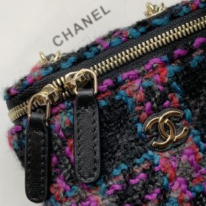 Ch@nel Mini Cosmetic Bag-8.5*11*76CM - Image 4