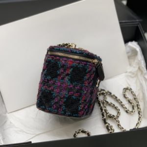 Ch@nel Mini Cosmetic Bag-8.5*11*76CM - Image 5