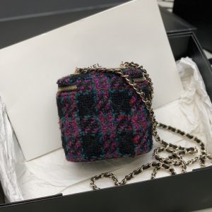 Ch@nel Mini Cosmetic Bag-8.5*11*76CM - Image 6