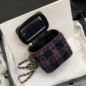 Ch@nel Mini Cosmetic Bag-8.5*11*76CM - Image 9