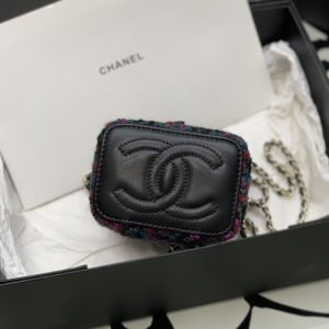 Ch@nel Mini Cosmetic Bag-8.5*11*76CM - Image 7