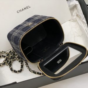 Ch@nel Mini Cosmetic Bag-8.5*11*76CM - Image 8