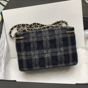 Ch@nel Mini Cosmetic Bag-10*17*8CM - Image 6