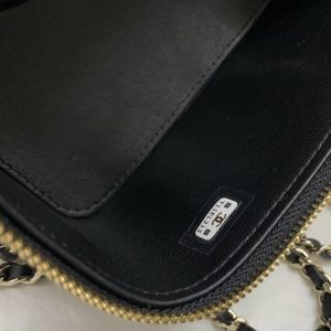 Ch@nel Mini Cosmetic Bag-10*17*8CM - Image 7