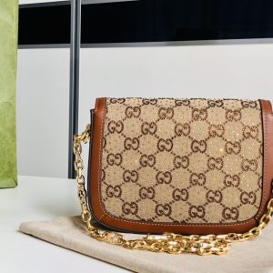 Gucci 1955 Horsebit Shoulder Bag-20.6*14.4*5.1CM - Image 2
