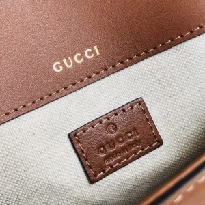 Gucci 1955 Horsebit Shoulder Bag-20.6*14.4*5.1CM - Image 5