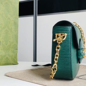 Gucci 1955 Horsebit Shoulder Bag-20.6*14.4*5.1CM - Image 3