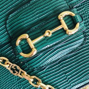 Gucci 1955 Horsebit Shoulder Bag-20.6*14.4*5.1CM - Image 5
