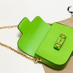 Gucci 1955 Horsebit Shoulder Bag-20.6*14.4*5.1CM - Image 8