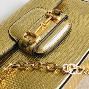 Gucci 1955 Horsebit Shoulder Bag-20.6*14.4*5.1CM - Image 6