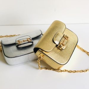 Gucci 1955 Horsebit Shoulder Bag-20.6*14.4*5.1CM - Image 7