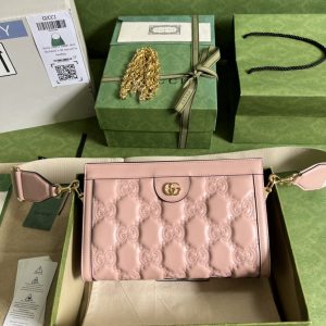 Gucci GG Matelassé Handlebag-26*17.5*8CM - Image 1