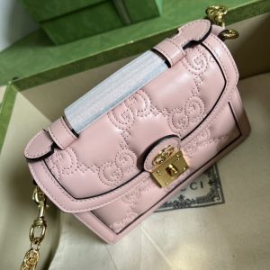 Gucci GG Matelassé Handlebag-18*13*6.5CM - Image 5