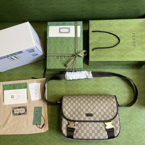 Gucci Messenger Bag-33x 22x 11CM - Image 9