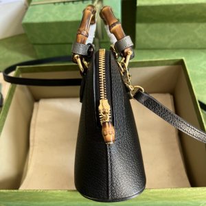 Gucci Diana Bamboo Mini Tot Bag-20x16x8.5CM - Image 4