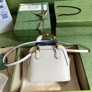 Gucci Diana Bamboo Mini Tot Bag-20x16x8.5CM - Image 3