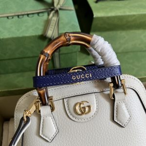 Gucci Diana Bamboo Mini Tot Bag-20x16x8.5CM - Image 6