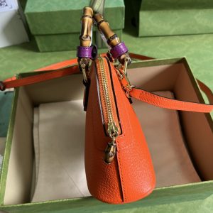 Gucci Diana Bamboo Mini Tot Bag-20x16x8.5CM - Image 4